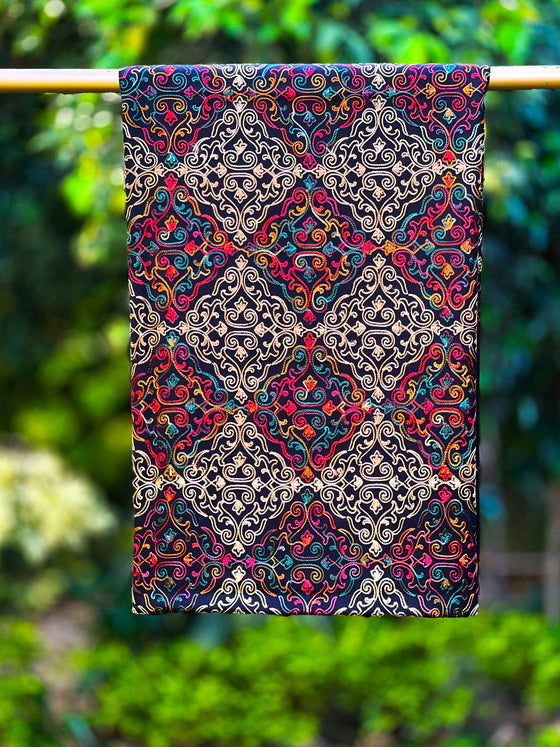 Embroidery Wool Ladies Shawl | MWS011